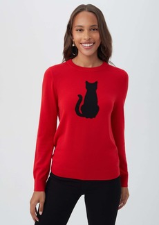 TRINA TURK  ZIGGY SWEATER / REINA RED