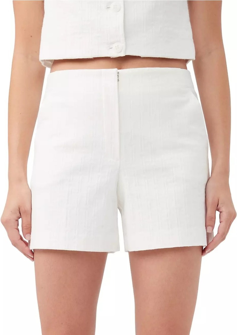 Trina Turk Valera Woven Stripe Shorts