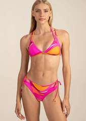 Trina Turk Swim Vivid Vista Layered Triangle Swim Top / Multi 2