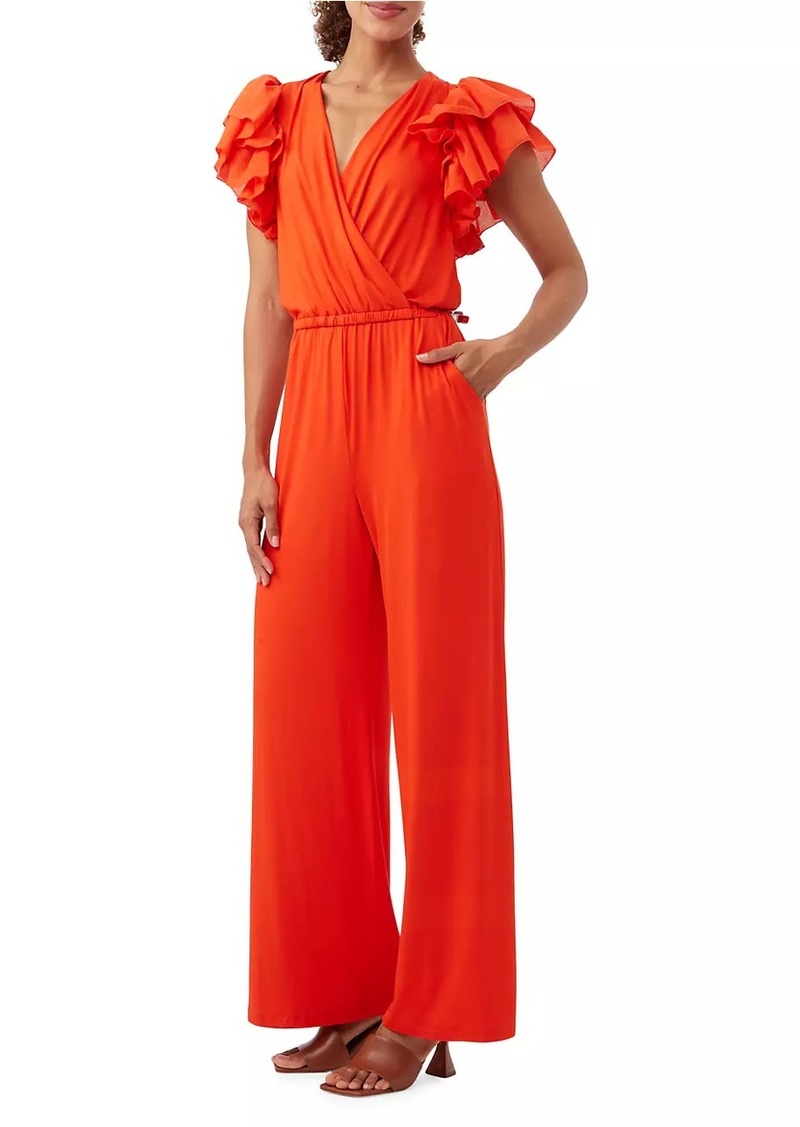 Trina Turk Weston Surplice Jumpsuit