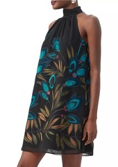 Trina Turk Zana Floral-Embroidered Minidress