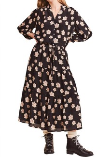 Trovata Ainsley b Dress In Gardenia Print