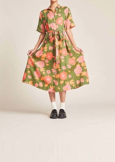 Trovata Kat Dress In Papaya Bloom
