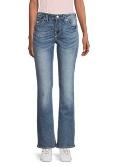 True Religion Becca Mid Rise Boot Cut Jeans