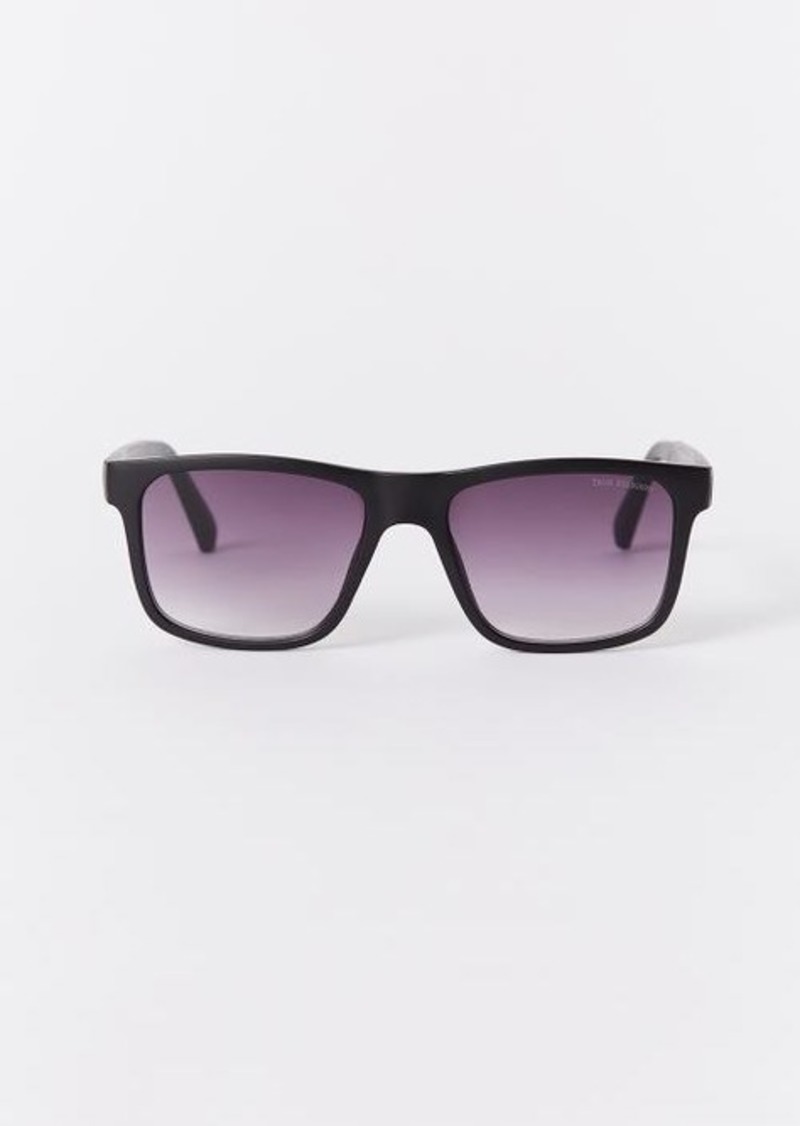 True Religion Black Matte Sunglasses