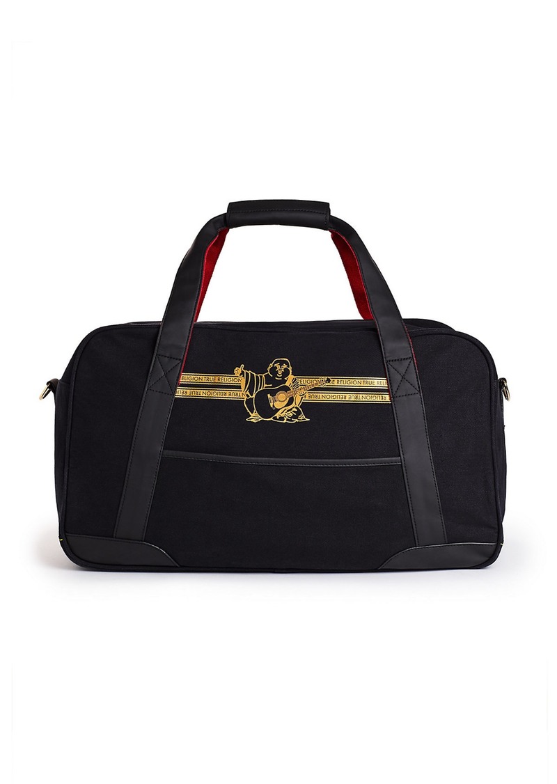 true religion camo duffle bag