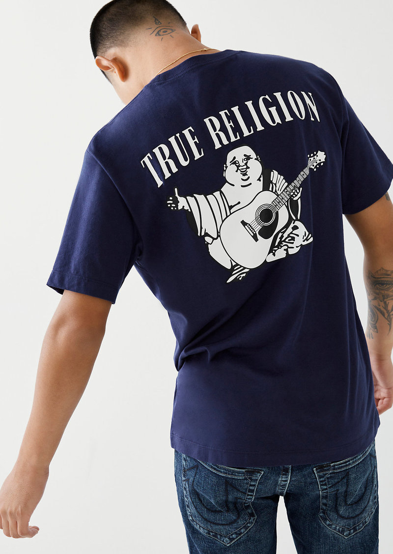 true religion logo tee