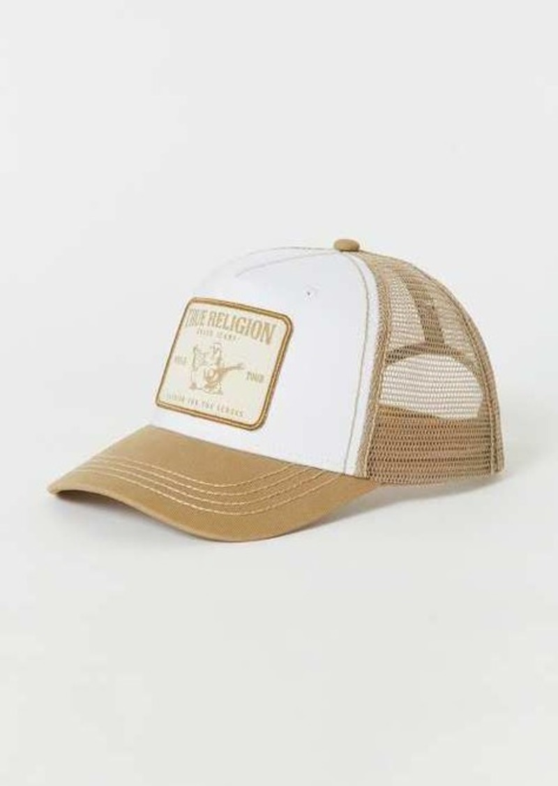 True Religion Buddha Trucker Hat