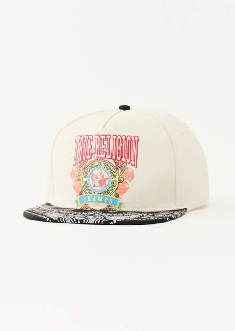 True Religion Champs Paisley Hat