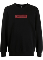 True Religion cotton box-logo sweatshirt