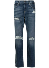 True Religion distressed-finish jeans