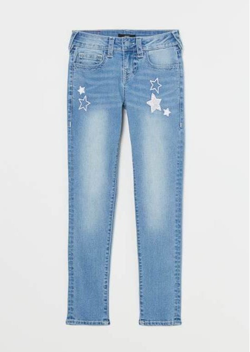 True Religion Girls Halle Star Jean