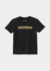 True Religion Girls Metallic Arch Logo T-Shirt