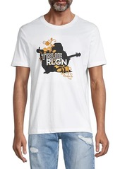 True Religion Graphic Logo Cotton T-Shirt