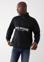True Religion HALF ZIP SWEATSHIRT