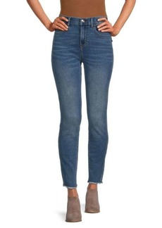 True Religion Halle High Rise Cropped Skinny Jeans