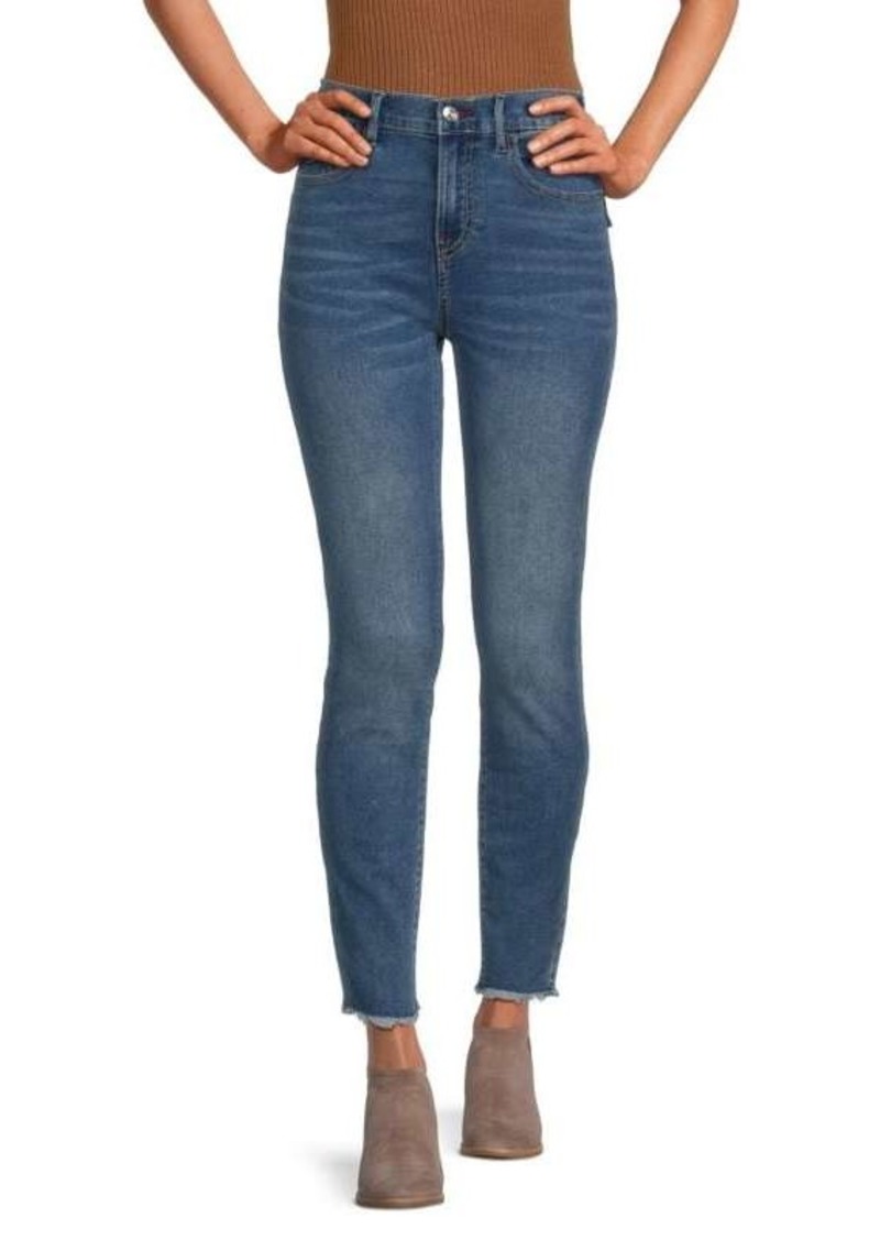 True Religion Halle High Rise Cropped Skinny Jeans