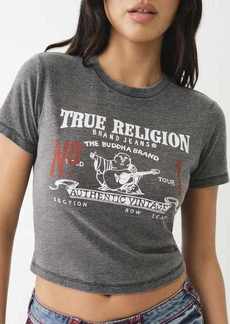 True Religion Heritage Burnout Baby Tee