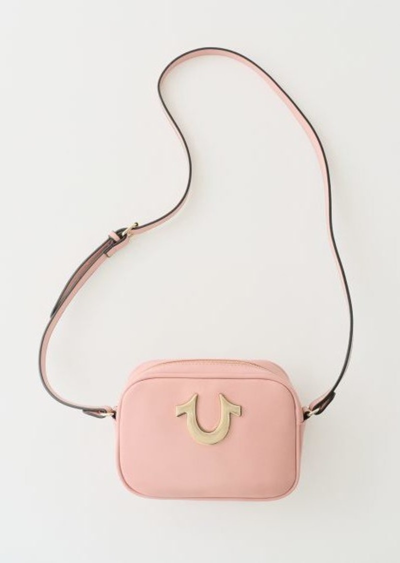 True Religion Horseshoe Logo Crossbody Bag