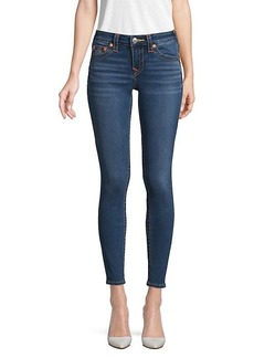 True Religion Jennie Curvy Mid-Rise Super-Skinny Leg Jeans