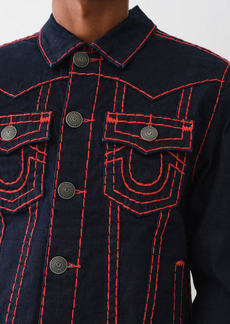 True Religion Men's Jimmy Super T Denim Jacket