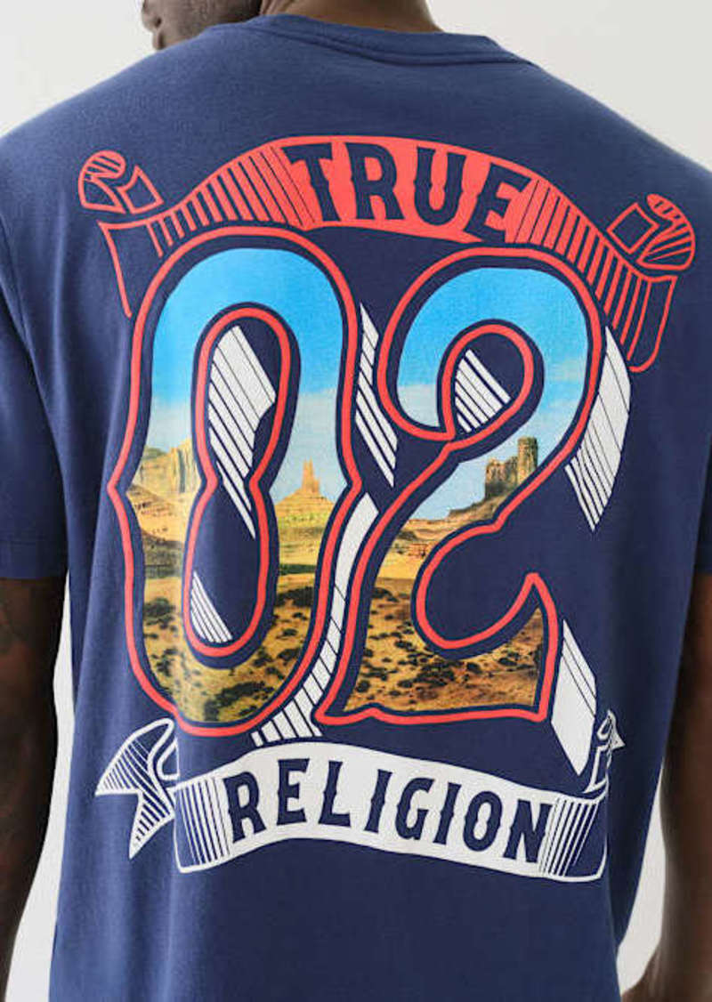 True Religion Men's 02 Canyon Graphic T-Shirt