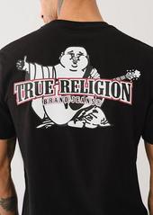 True Religion Men's Arch Logo Buddha T-Shirt