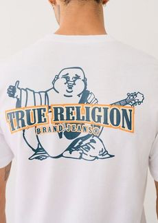 True Religion Men's Arch Logo Buddha T-Shirt