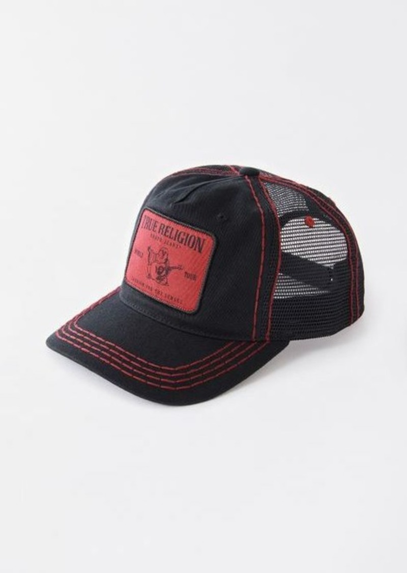 True Religion Men's Big T Trucker Hat