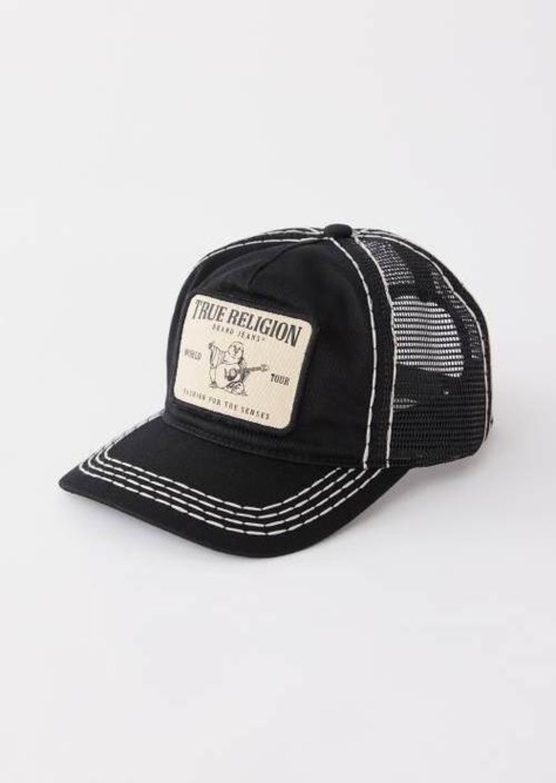 True Religion Men's Big T Trucker Hat