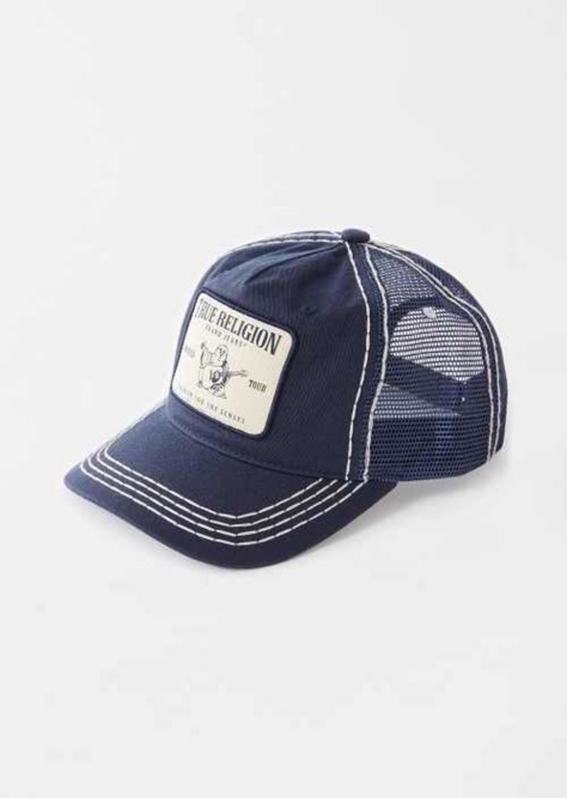 True Religion Men's Big T Trucker Hat