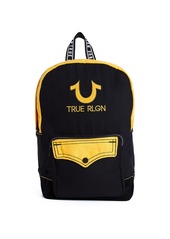 true religion black backpack