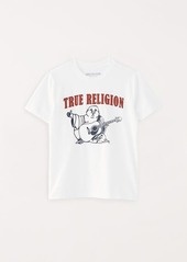 True Religion Men's Boys Buddha Logo T-Shirt