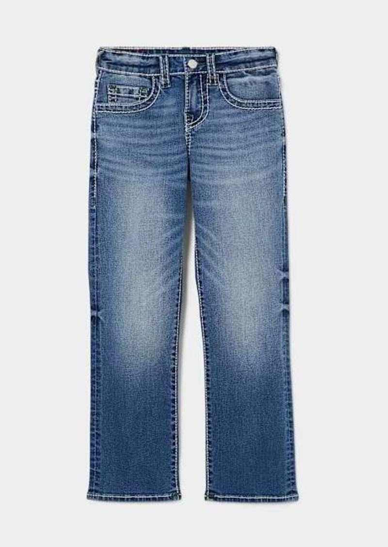 True Religion Men's Boys Ricky Big T Straight Jean