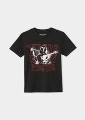 True Religion Men's Boys Rockin World Tour Logo T-Shirt