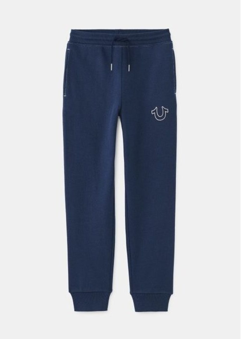 True Religion Men's Boys Stitch Jogger