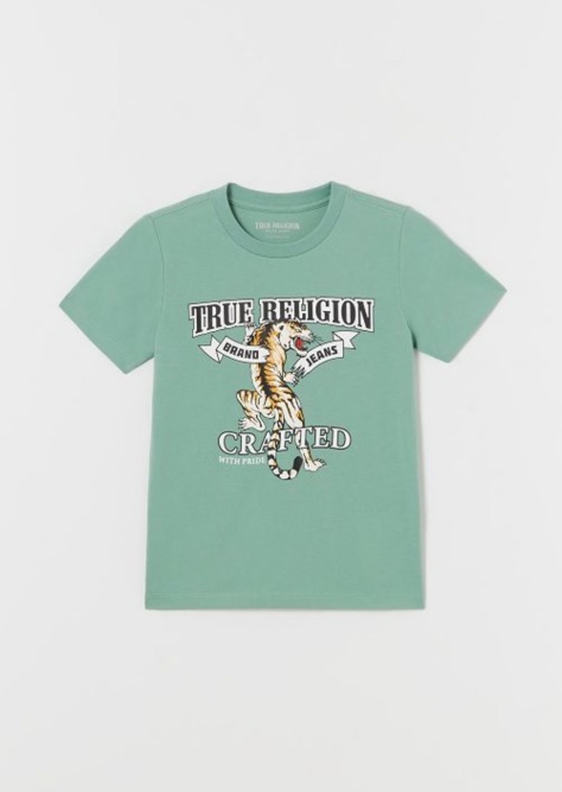 True Religion Men's Boys Tiger T-Shirt