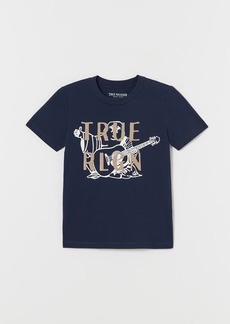 True Religion Men's Boys TR Buddha Logo Tee