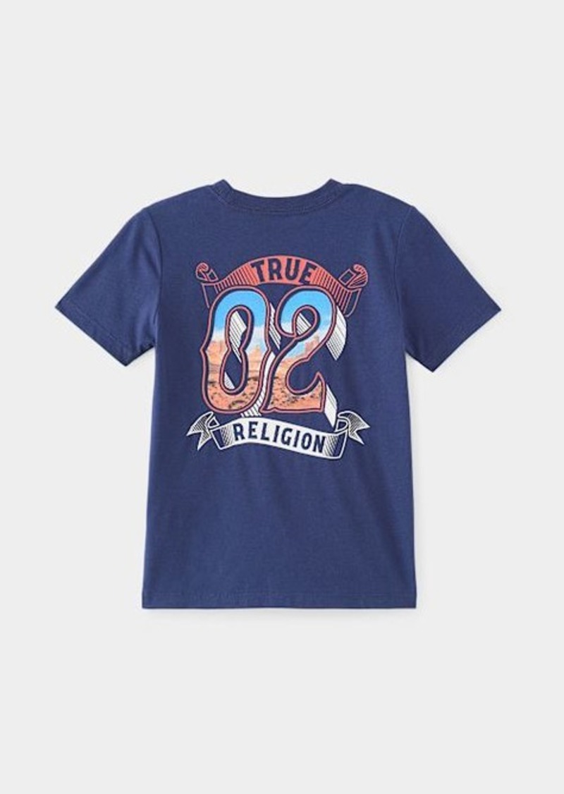 True Religion Men's Boys Western 02 Graphic T-Shirt