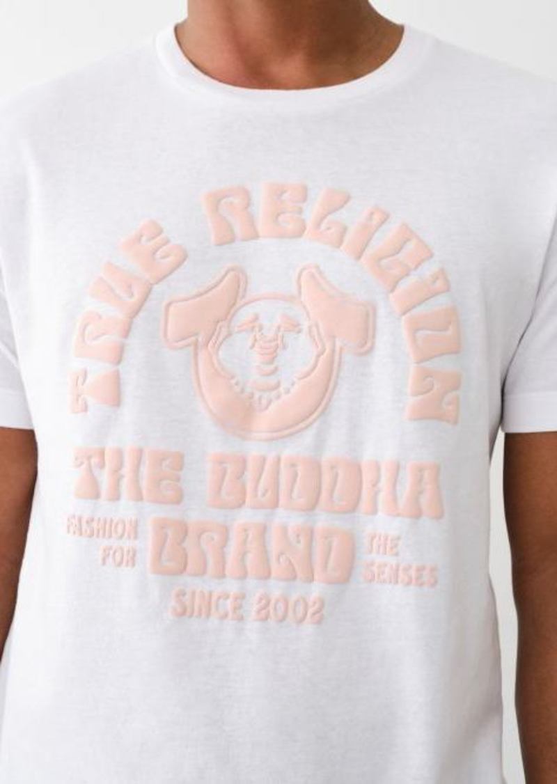 True Religion Men's Buddha Brand Puff Print Tee