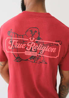 True Religion Men's Buddha Est 2002 Logo T-Shirt