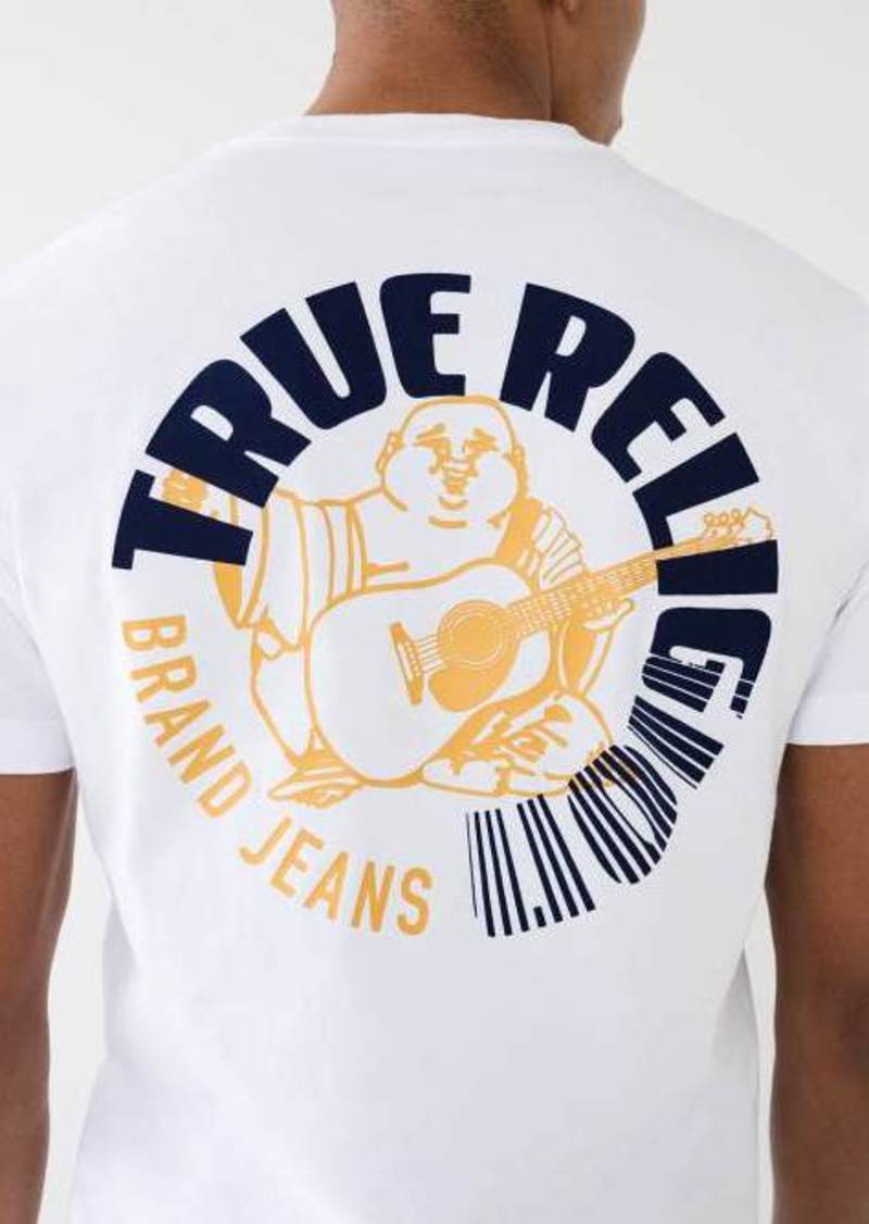 True Religion Men's Buddha Logo Crew Tee