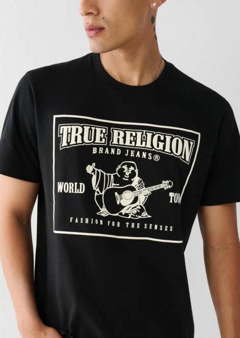 True Religion Men's Buddha Logo T-Shirt