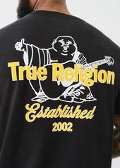 True Religion Men's Flocked Logo T-Shirt