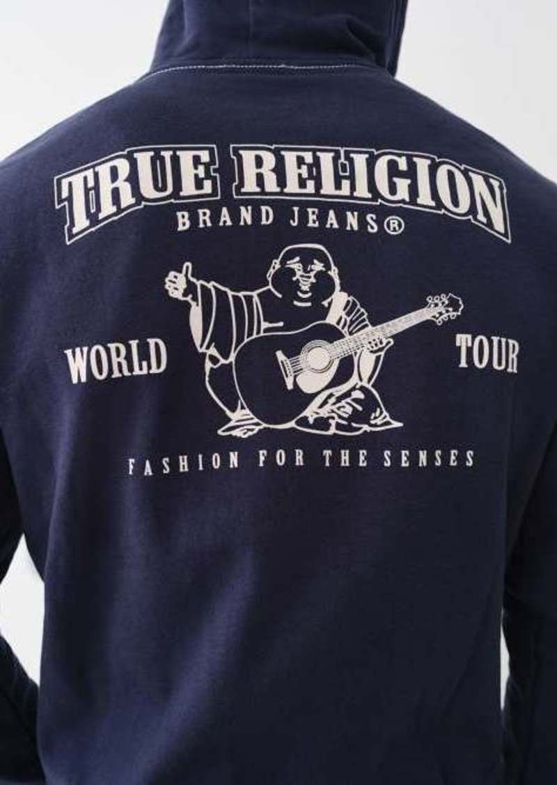 True Religion Men's Buddha Zip Hoodie