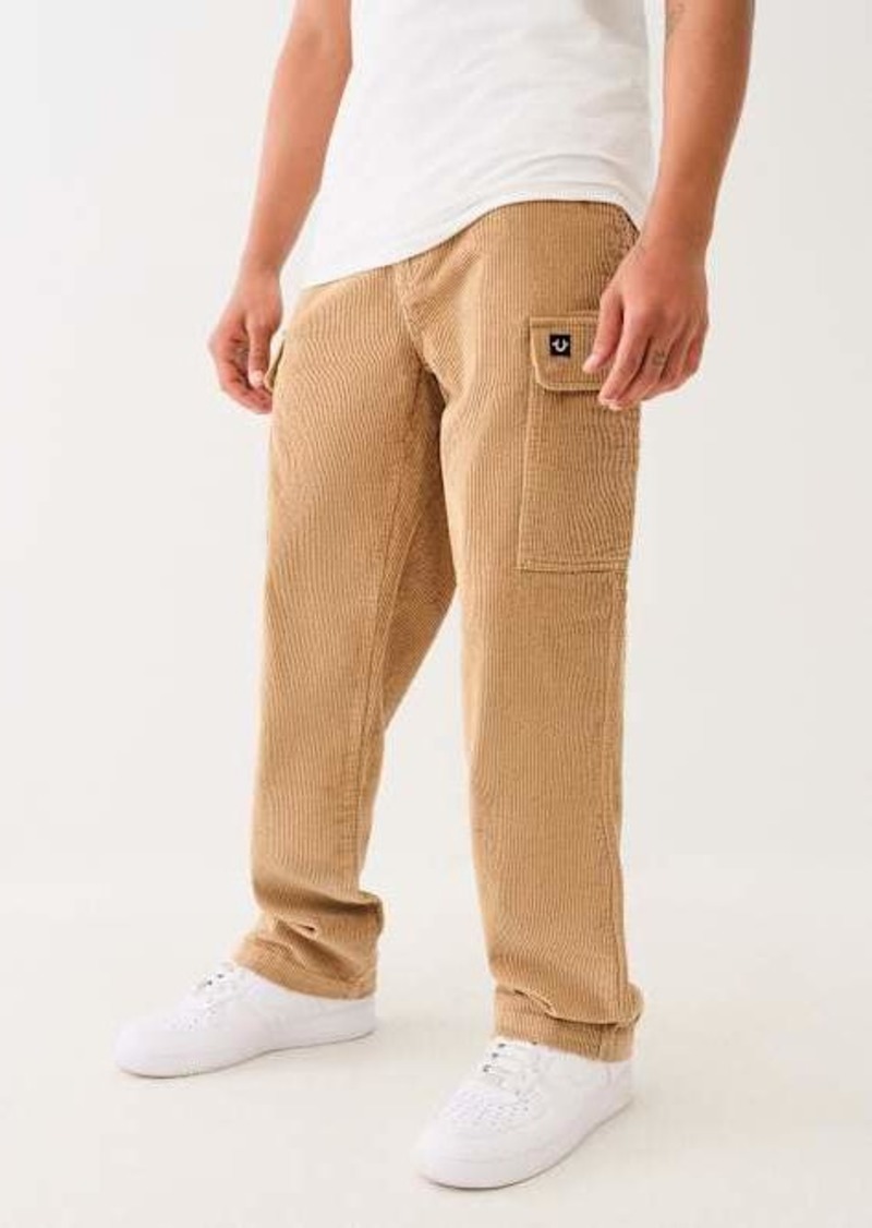 True Religion Men's Cargo Corduroy Pant