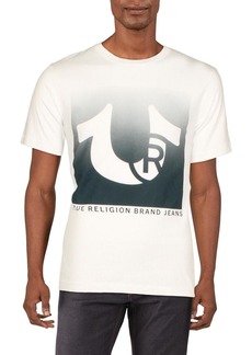 True Religion Mens Cotton Crew Neck Graphic T-Shirt
