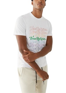 True Religion Mens Cotton Logo T-Shirt