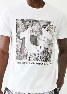 True Religion Men's Jean Graphic Logo Tee