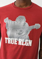 True Religion Men's Dotted Buddha Logo T-Shirt